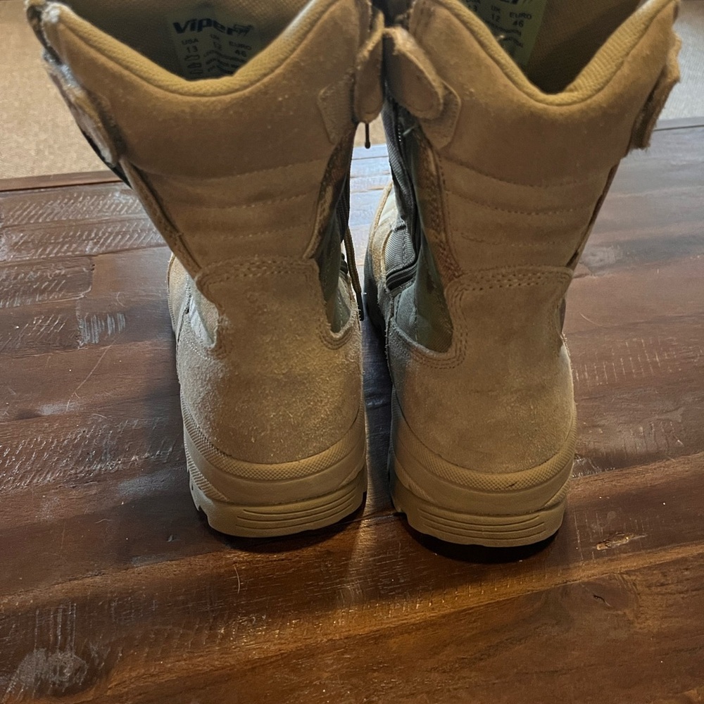 Viper Tactical Camouflage Boots Size 12 - Picture 8 of 9